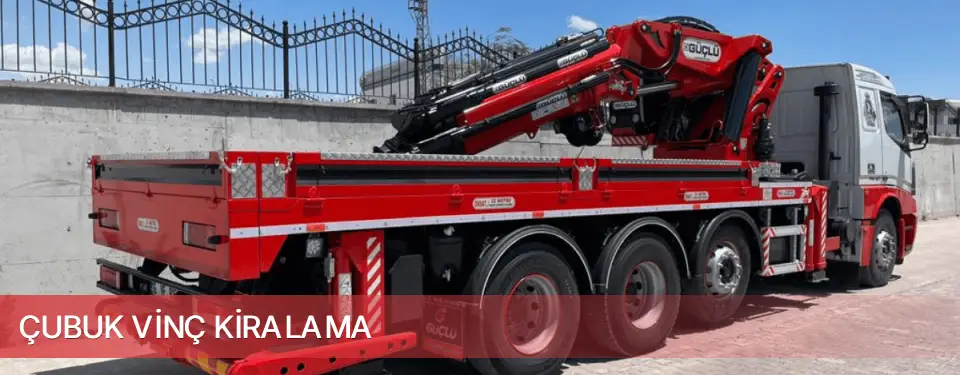 Çubuk İlçemi Vinç Kiralama